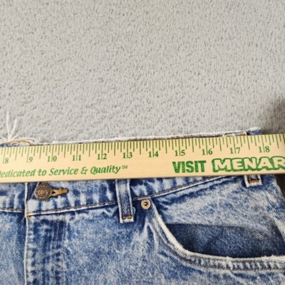 Vintage 90s Levi's Jeans Mens 38x32 Blue Acid Wash 550 Faded Distressed USA Made - Picture 13 of 13